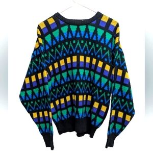 Roberto vintage colorful sweater size S